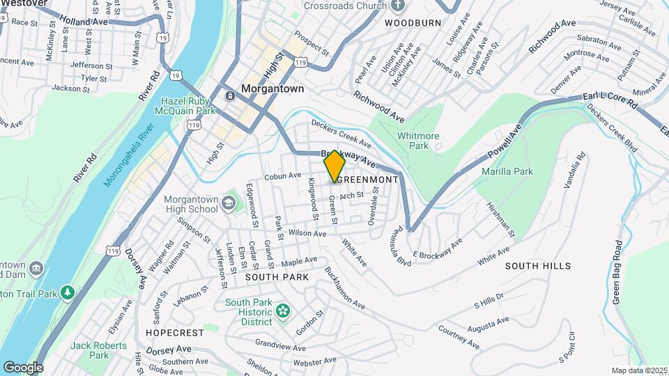 245 Green St Mapa y Detalles de la Ubicación