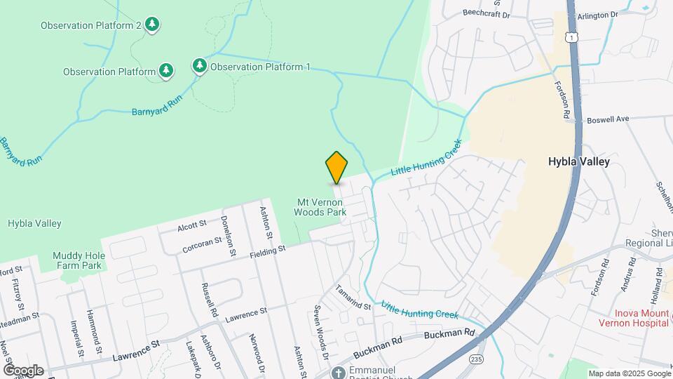 7911 San Leandro Pl Map and Location Details