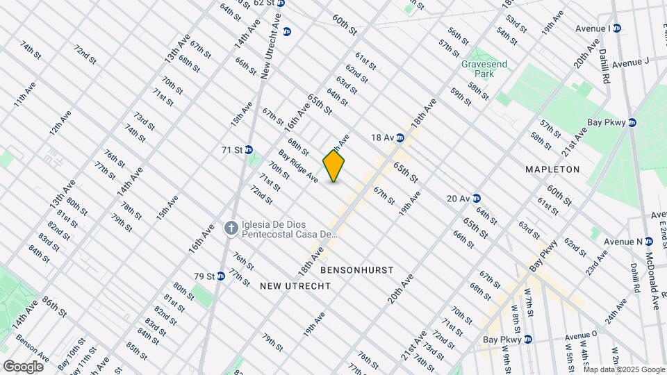 1739 Bay Ridge Ave, Unit 2 Mapa y Detalles de la Ubicación