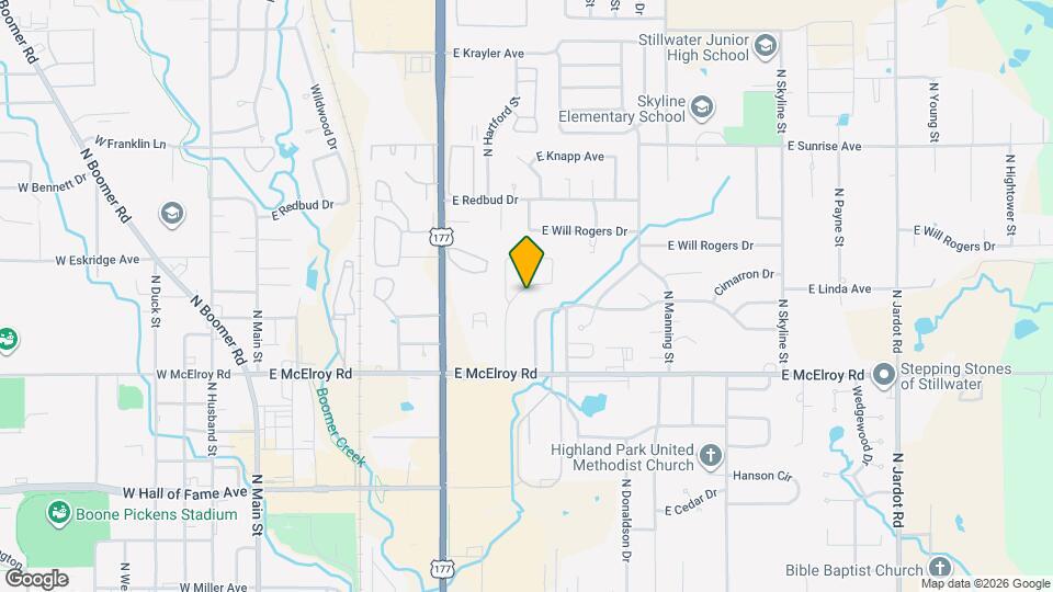 705 N Dryden Cir Map and Location Details