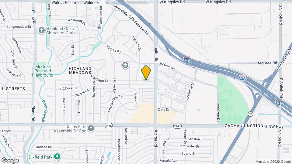 11352 Quail Run St Map and Location Details