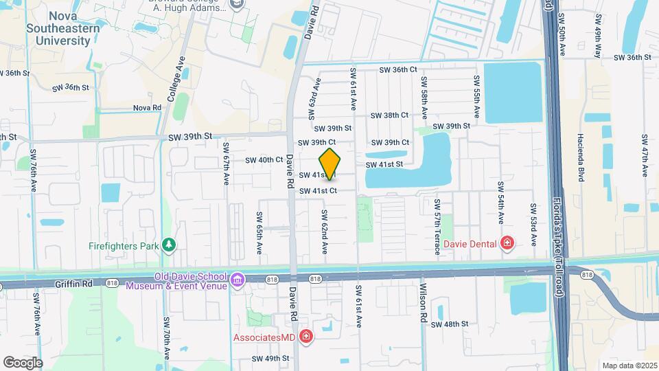 6181 SW 41st Ct Map and Location Details