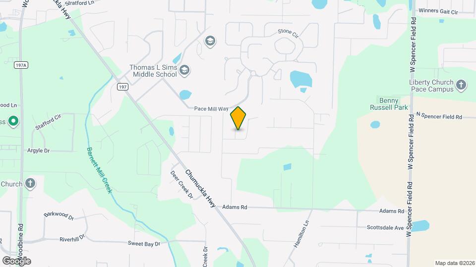 5354 Woodlet Ct Map and Location Details