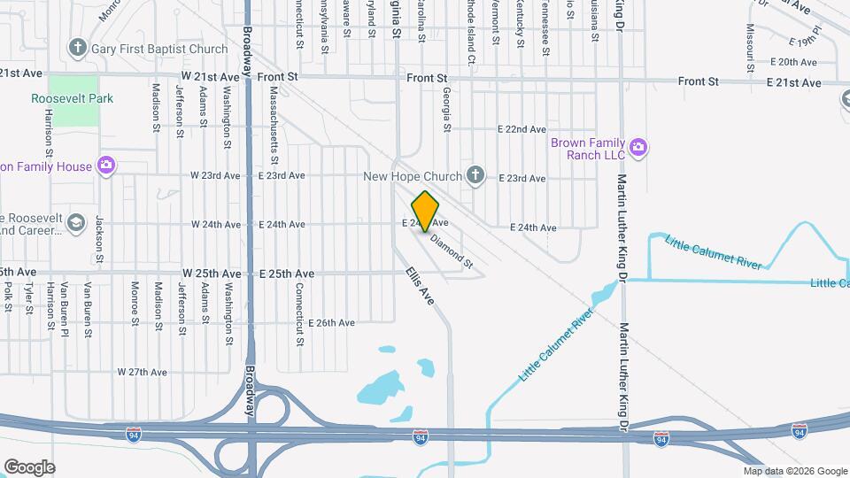 2425 Prospect St Map and Location Details
