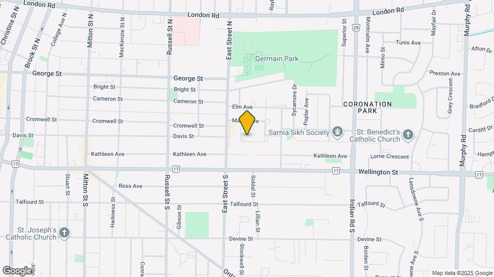 630 Cherry Dr Map and Location Details