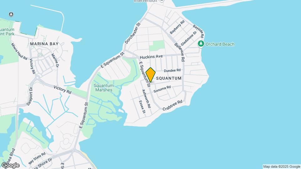 80 E Squantum St Map and Location Details