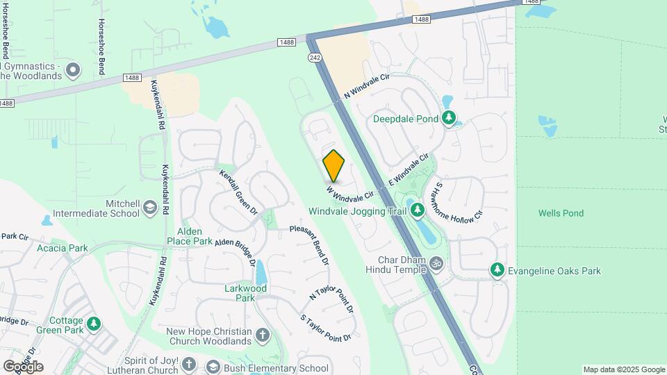 19 Endor Forest Pl Map and Location Details