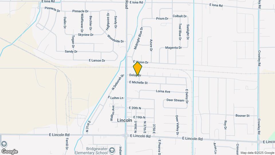3578 Deloy Dr Map and Location Details