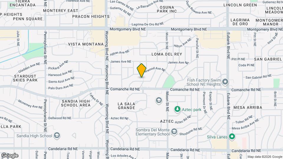 3615 Horacio Ct NE Map and Location Details