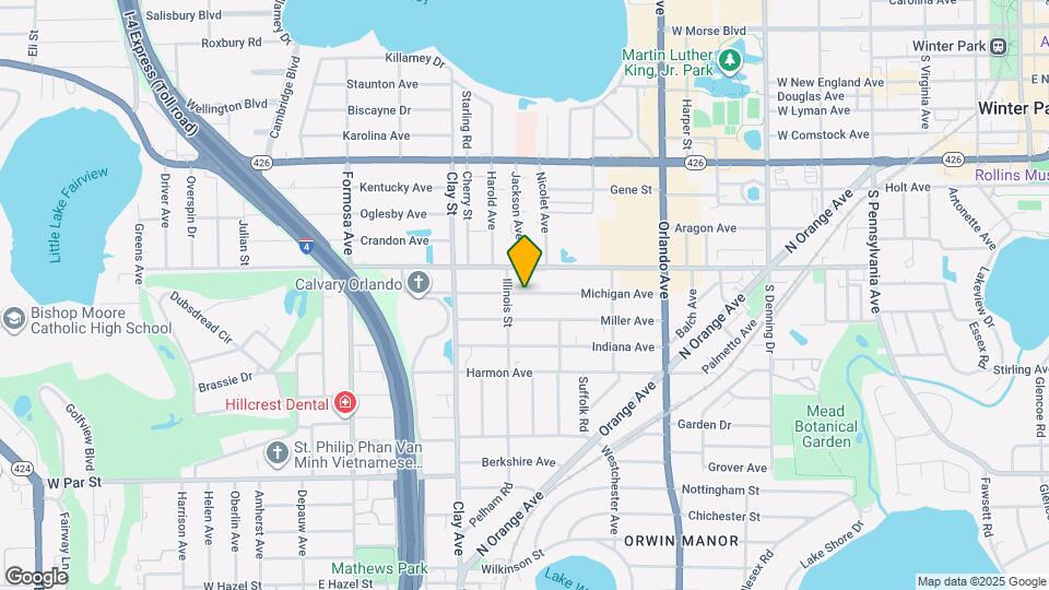 1550 Michigan Ave Mapa y Detalles de la Ubicación