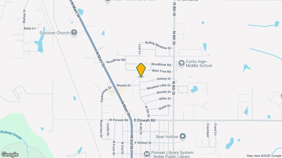 1109 N 5th St Map and Location Details