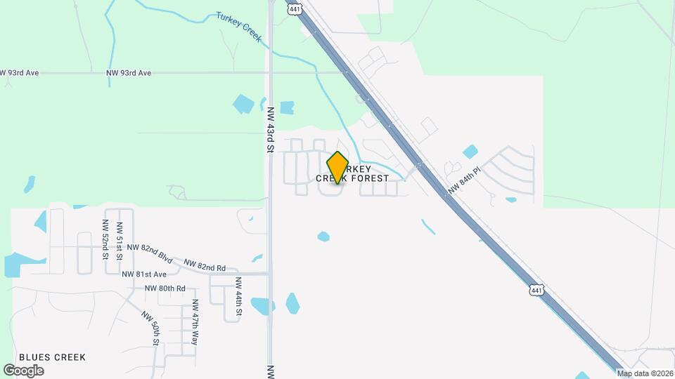 8438 NW 39th Cir Map and Location Details
