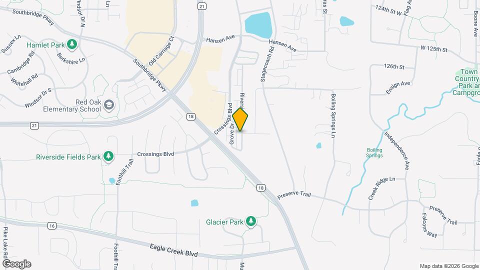 1760 Riverside Dr Map and Location Details