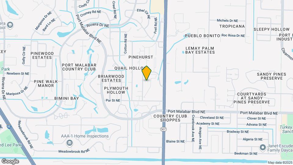 1690 Sunny Brook Ln Map and Location Details
