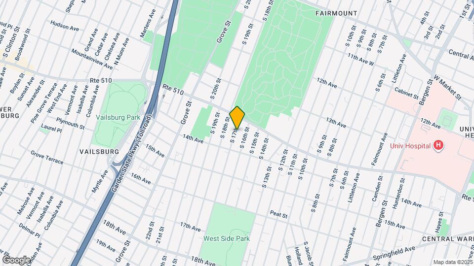 426 S 17th St Map and Location Details