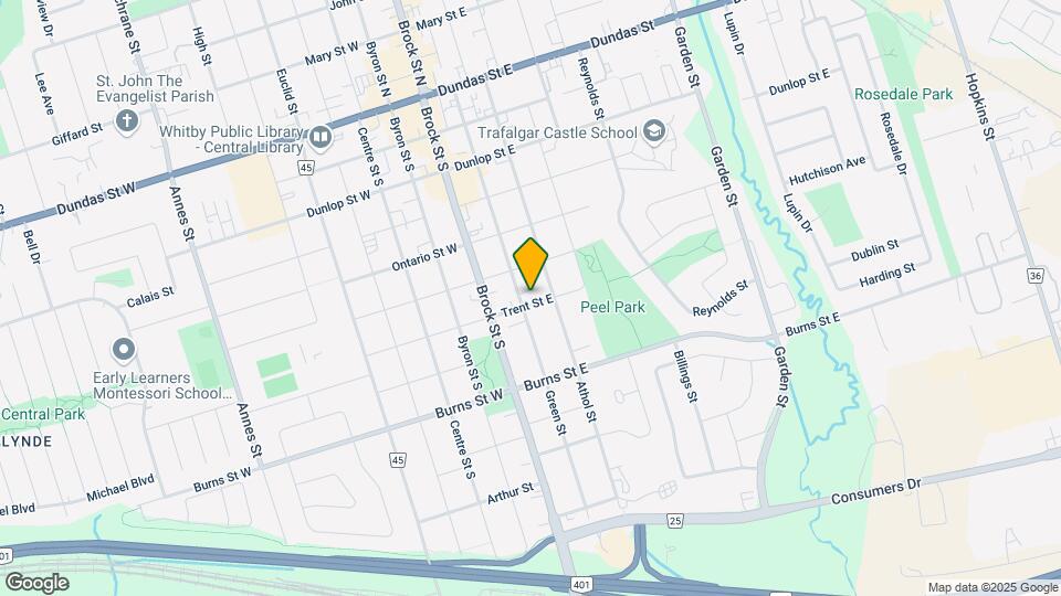 200 Trent St E Map and Location Details