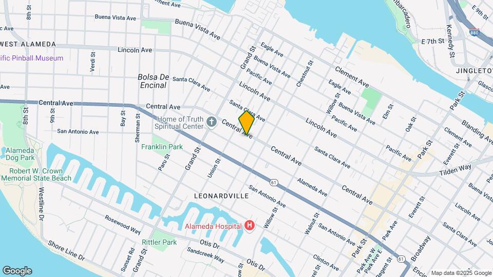 1824 Central Ave Mapa y Detalles de la Ubicación