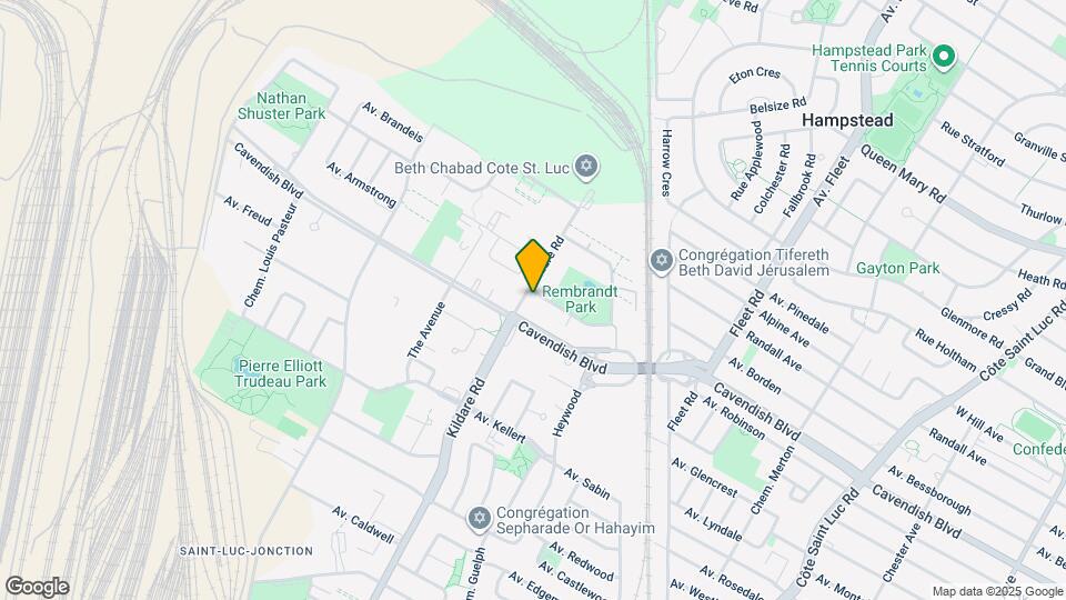 5790 Rembrandt Ave Map and Location Details