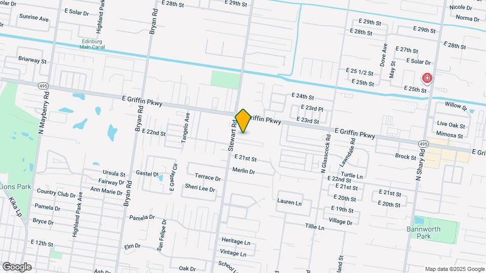 1611 Toni Ln Map and Location Details