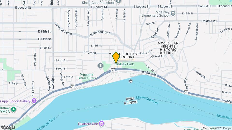 1018 Mound St, Unit 1018 Mound #1 Mapa y Detalles de la Ubicación