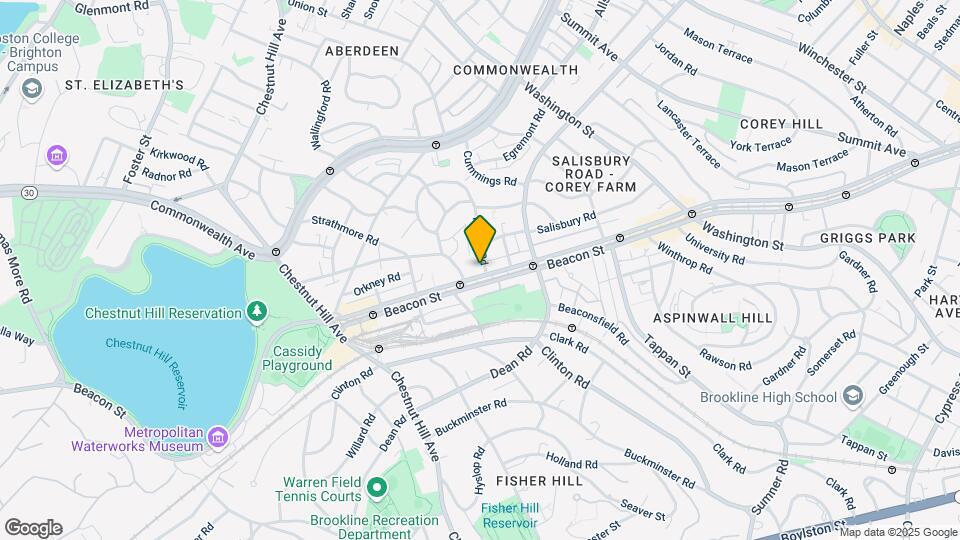 1822 Beacon St Map and Location Details