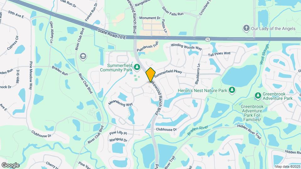 6409 Golden Leaf Ct Map and Location Details