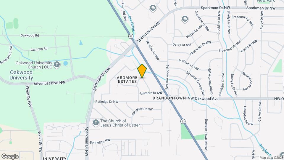 2113 Wimberly Rd NW Map and Location Details