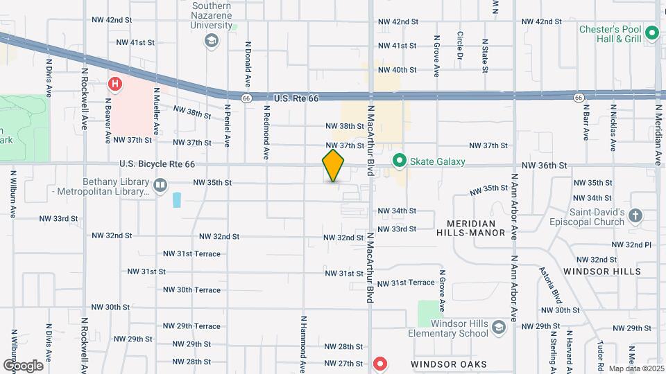 5954 NW 35th St Map and Location Details