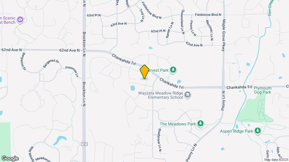 5951 Urbandale Ln N Map and Location Details