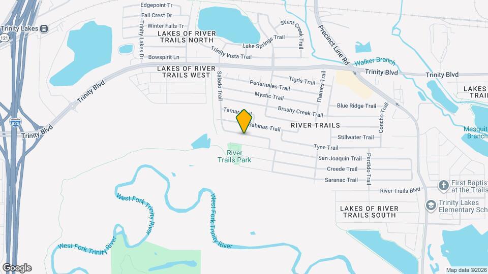 2769 Salado Trail Map and Location Details