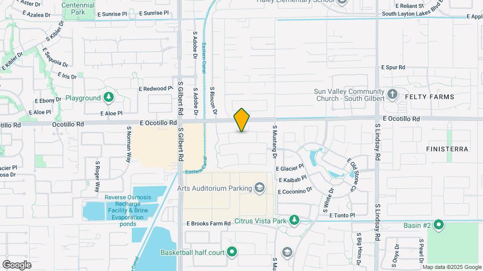 3391 E Yellowstone Pl Map and Location Details