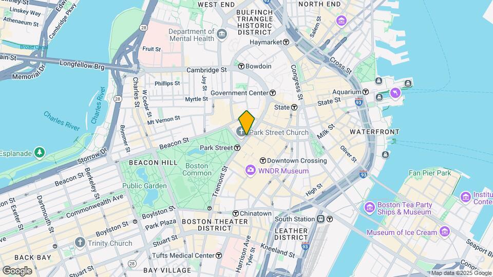 121 Tremont St, Unit A6 Map and Location Details