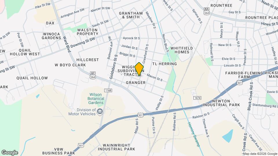 800 Randolph St S Map and Location Details