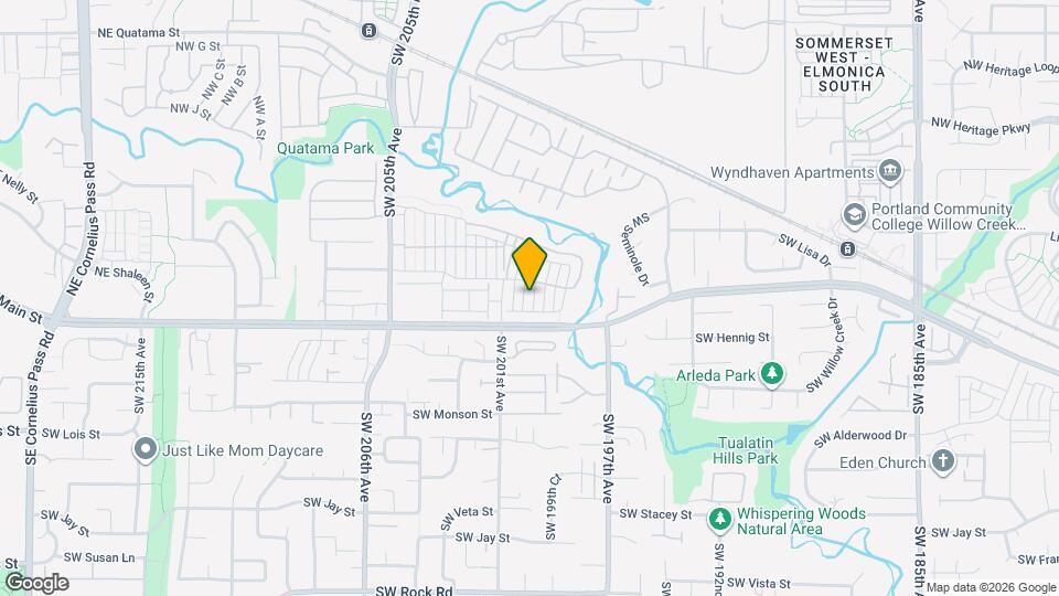 550 SW 200th Ave Map and Location Details