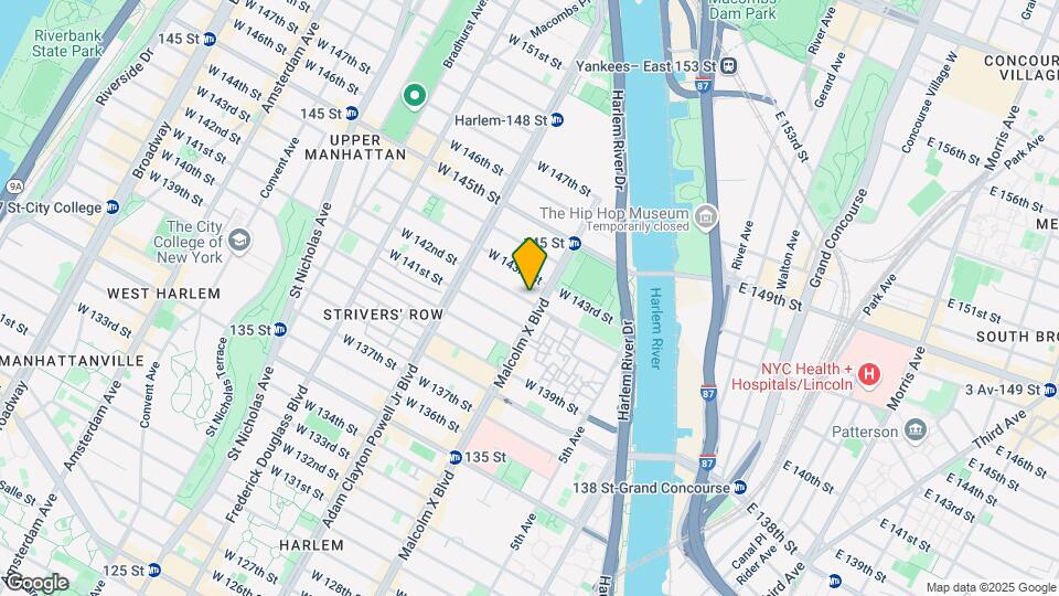 641-643 Lenox Ave Map and Location Details