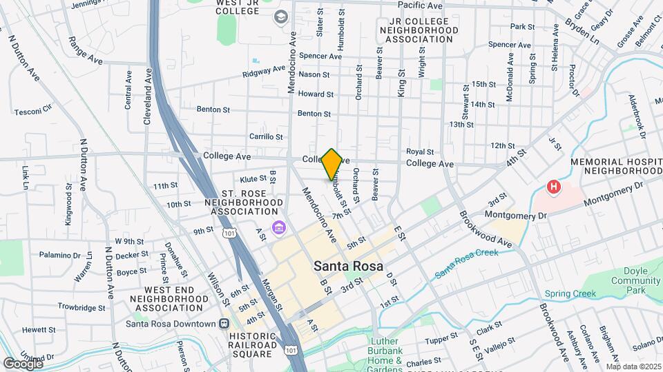 547-549 Humboldt St Map and Location Details