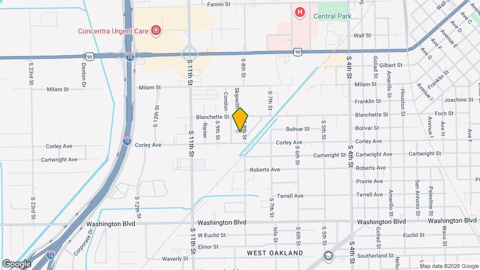 2450 S 8th St Map and Location Details