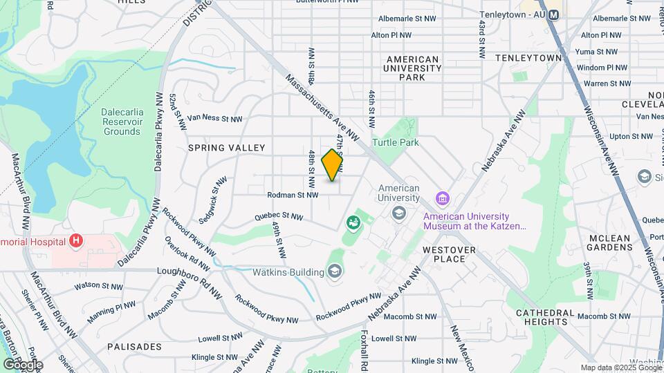 3812 47th St NW Map and Location Details