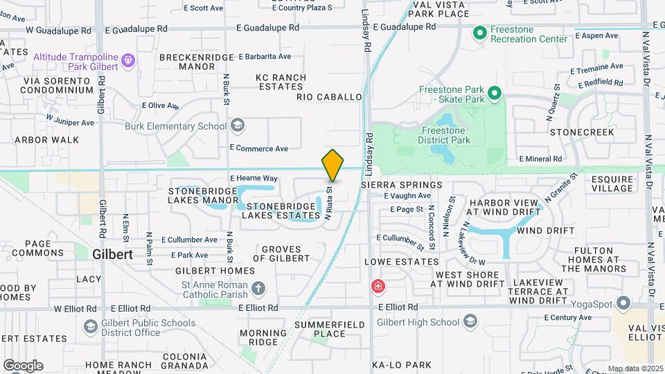 319 N Riata St Map and Location Details