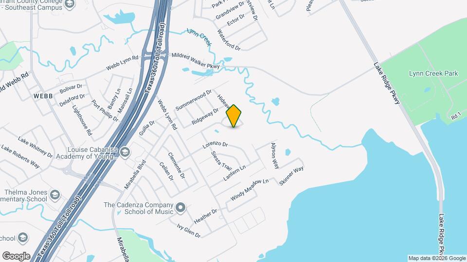 5823 Silver Sage Ln Mapa y Detalles de la Ubicación