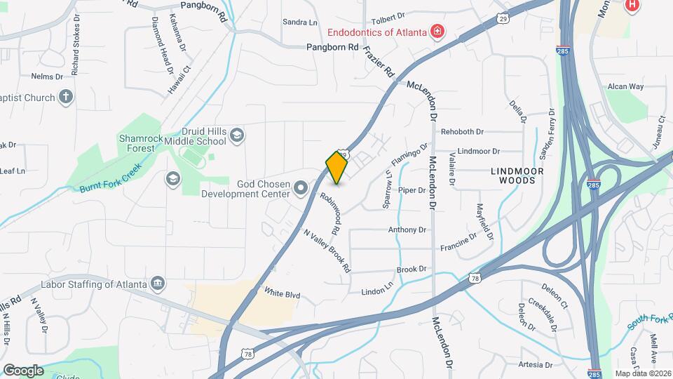 2415 Lawrenceville Hwy, Unit 3 Map and Location Details