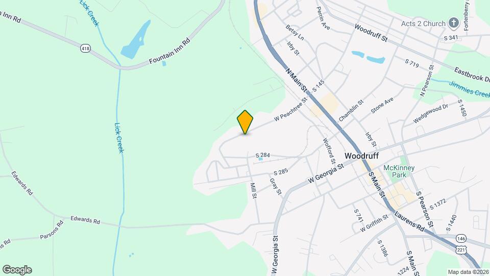 467 W Peachtree St Map and Location Details