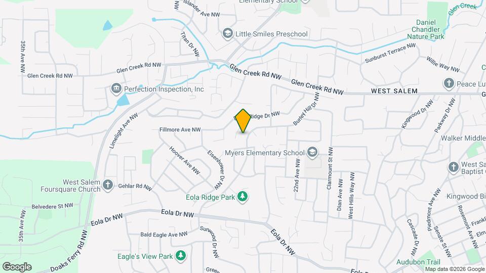 943 Burley Hill Dr NW Map and Location Details