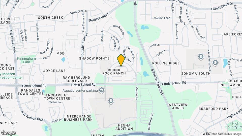 2913 Winchester Dr Map and Location Details