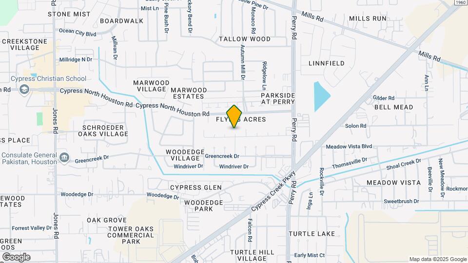 12011 Carriage Ridge Ct Map and Location Details