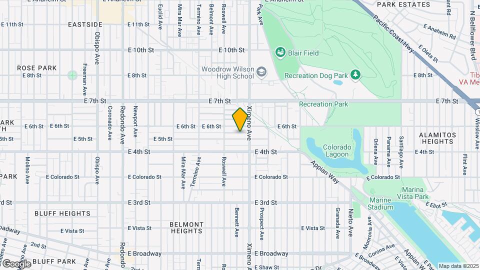 4305 E 5TH ST Mapa y Detalles de la Ubicación