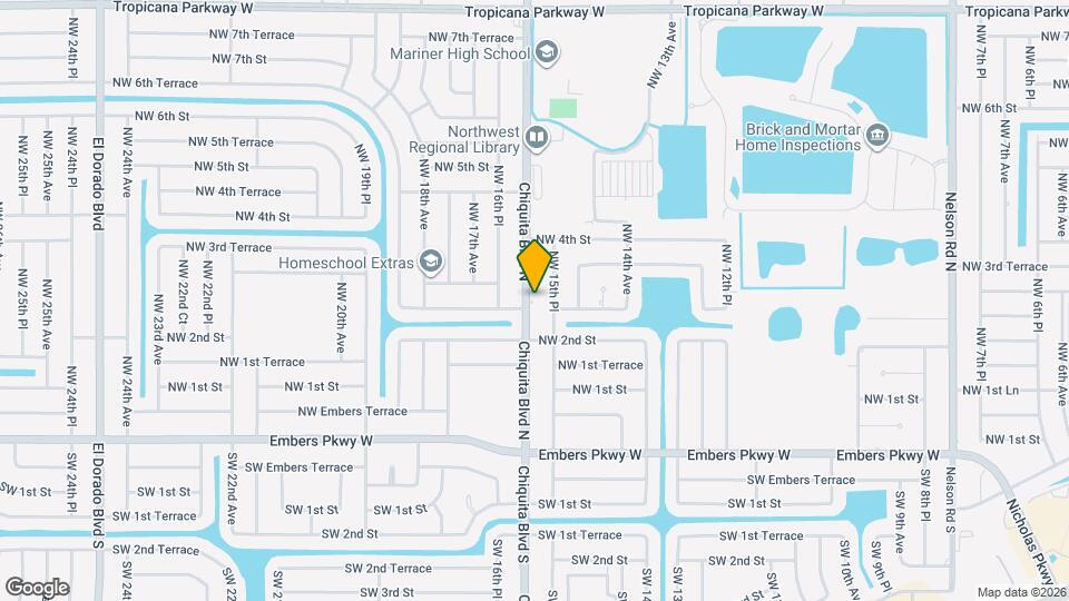 221 Chiquita Blvd N Map and Location Details