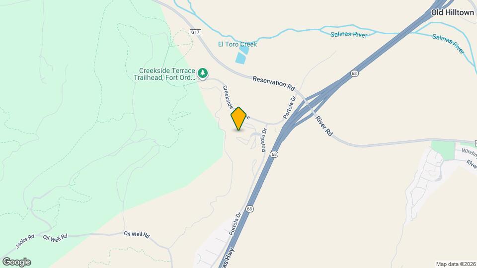 19220 Creekside Ln Map and Location Details