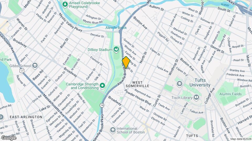305 Alewife Brook Pky, Unit 305 Mapa y Detalles de la Ubicación