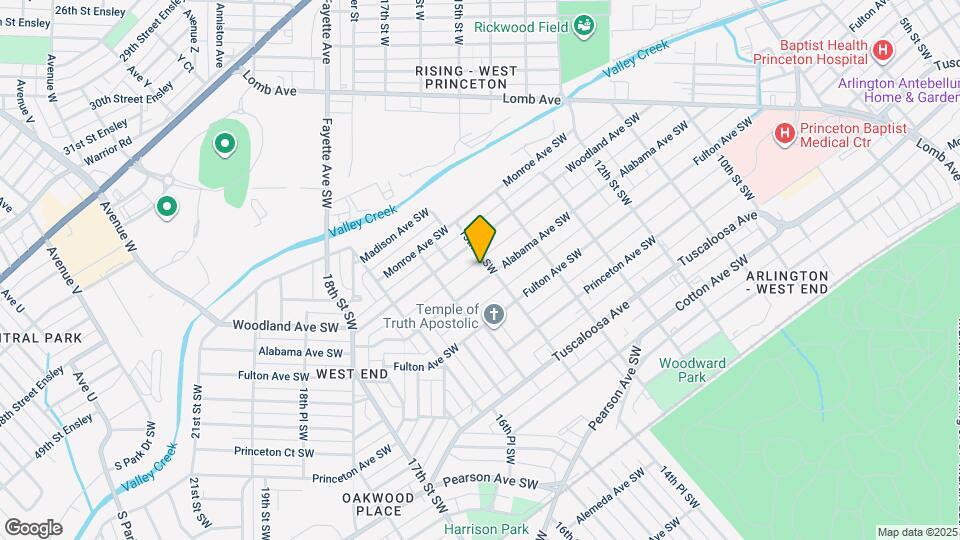 1508 Alabama Ave SW Map and Location Details